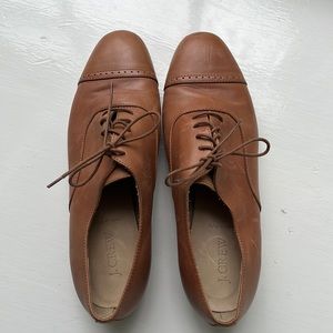 J Crew women’s Oxford shoes size 9